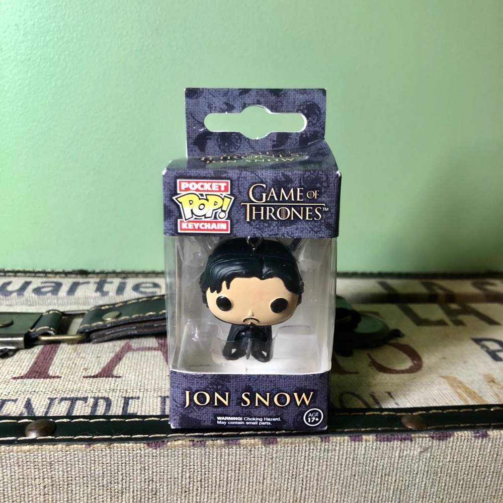 Game of Thrones Jon Snow Funko POP Keychain